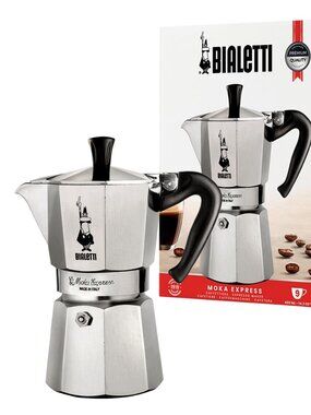 Bialetti - Moka Express: Iconic Stovetop Espresso Maker 9 CUP